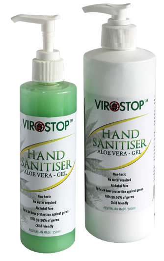 Virostop bottles